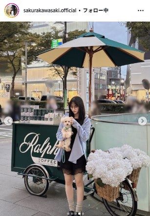 川崎桜Instagramより