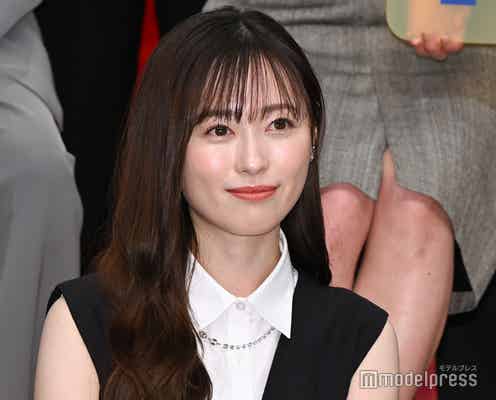 福原遥、美脚透けるレースワンピ姿 月9初主演に意気込み「まさか自分が」【明日はもっと、いい日になる】