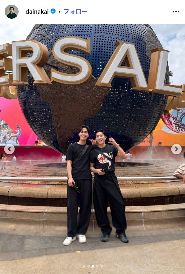 シュン、ダイ／ダイInstagramより