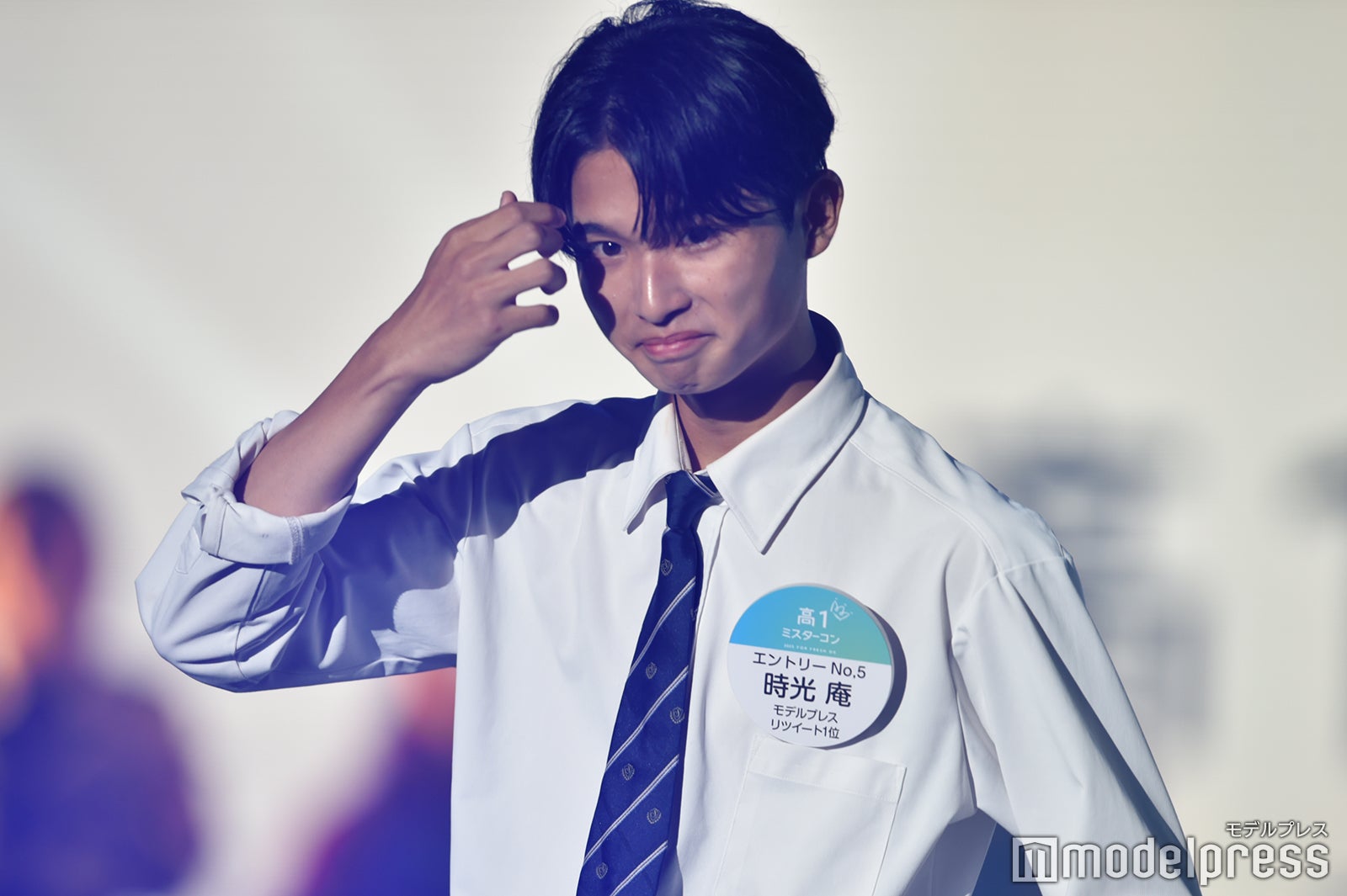 「男子高生ミスターコン2023」ステージの様子 （C）モデルプレス