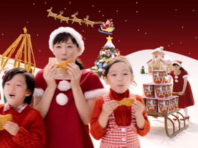 綾瀬はるか／2011年KFC「クリスマスキャンペーン」CM