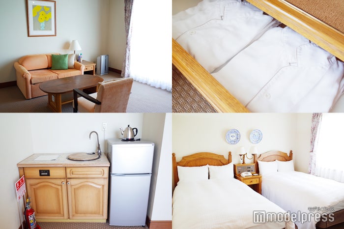 一軒家のような造りで周囲の目を気にせずくつろげる(C)ビューティーガール