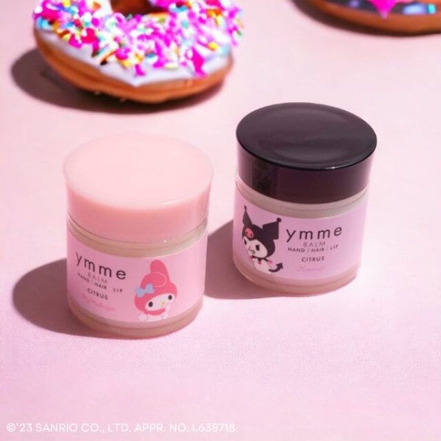 コスメ　キャラクター　コラボ　限定　ymme　ワイ三―　バーム　マイメロディ　クロミ　サンリオ