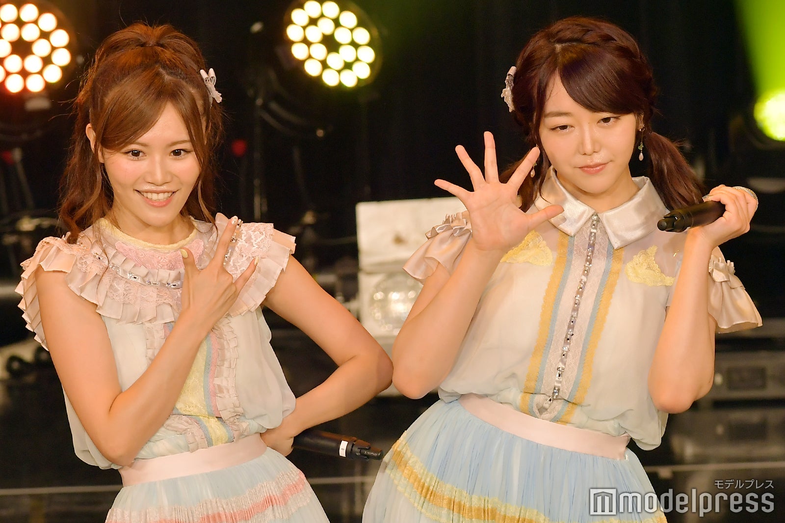 込山榛香、峯岸みなみ「TOKYO IDOL FESTIVAL 2018」 （C）モデルプレス