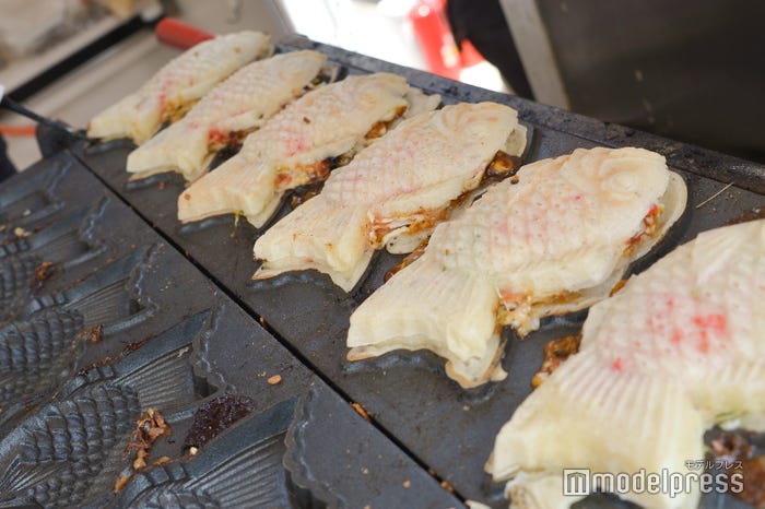 白エビ入りお好み鯛焼き (C)モデルプレス