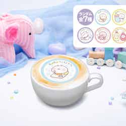 ちびちびうさまる おたのしみ ランダムホットラテ770円(C)sakumaru/LINE