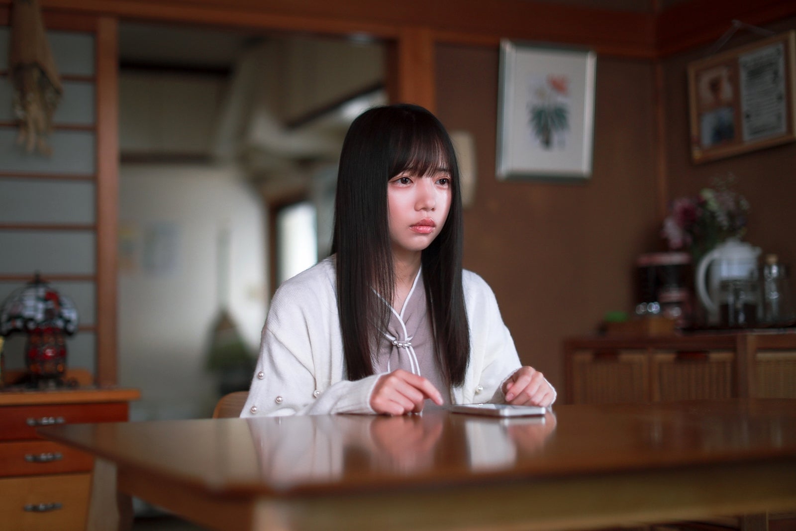 齊藤京子「泥濘の食卓」第7話より（C）テレビ朝日