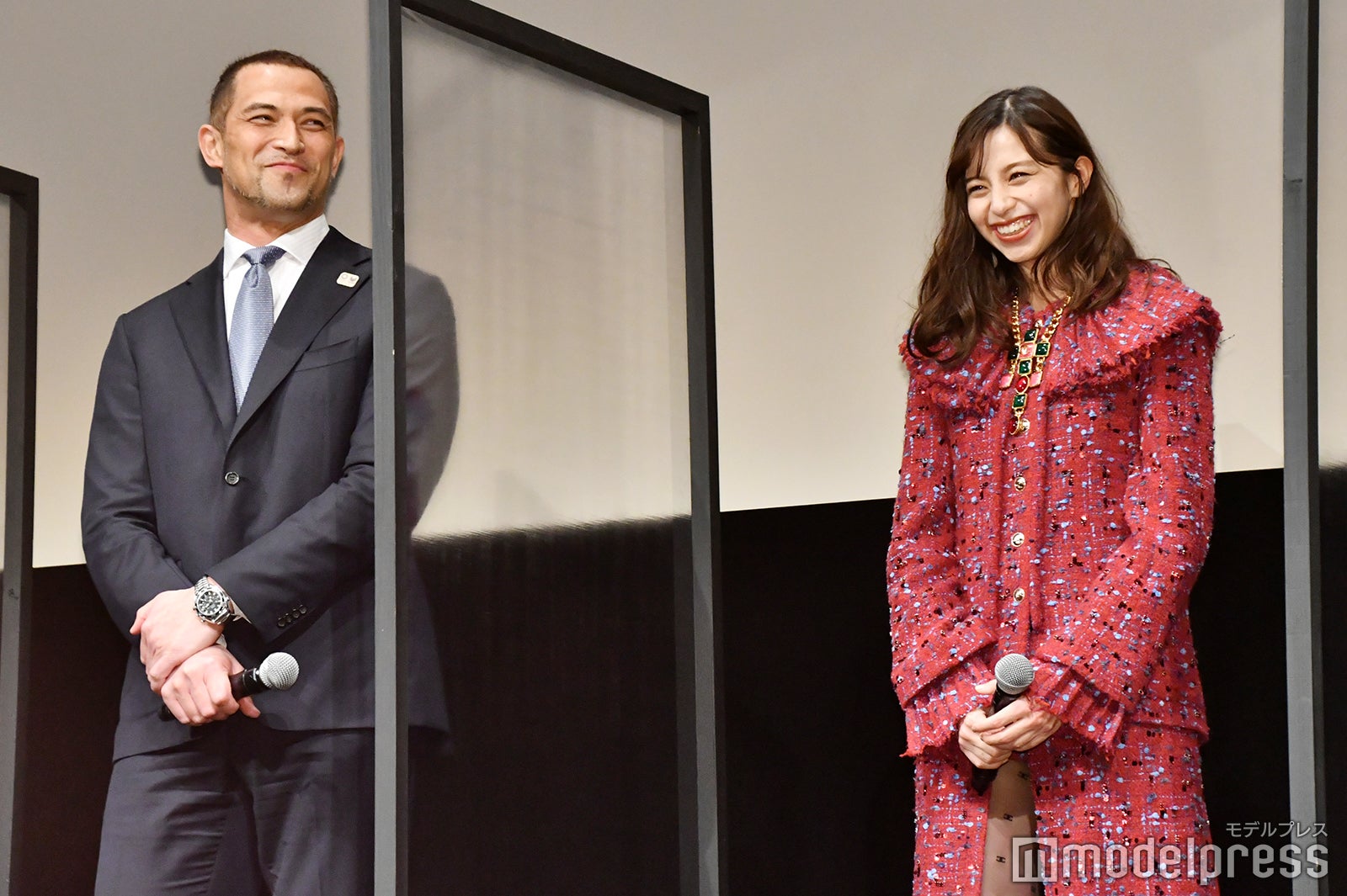 室伏広治、中条あやみ（C）モデルプレス