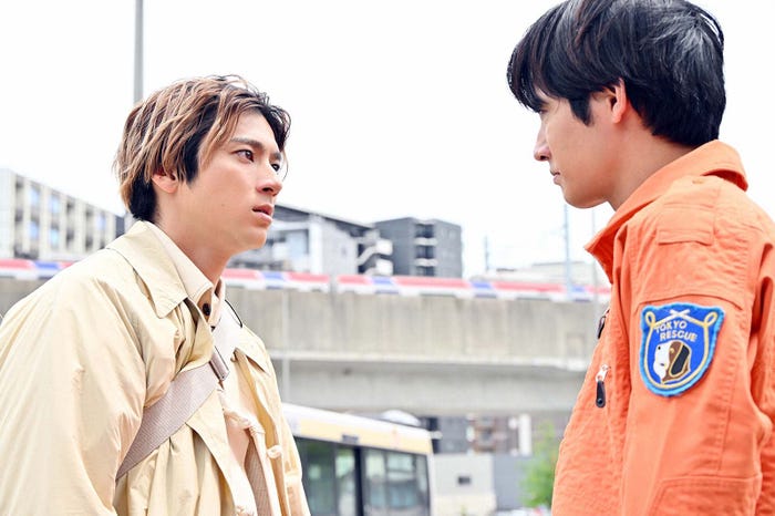 山田裕貴、赤楚衛二「ペンディングトレイン―8時23分、明日 君と」最終話より(C)TBS