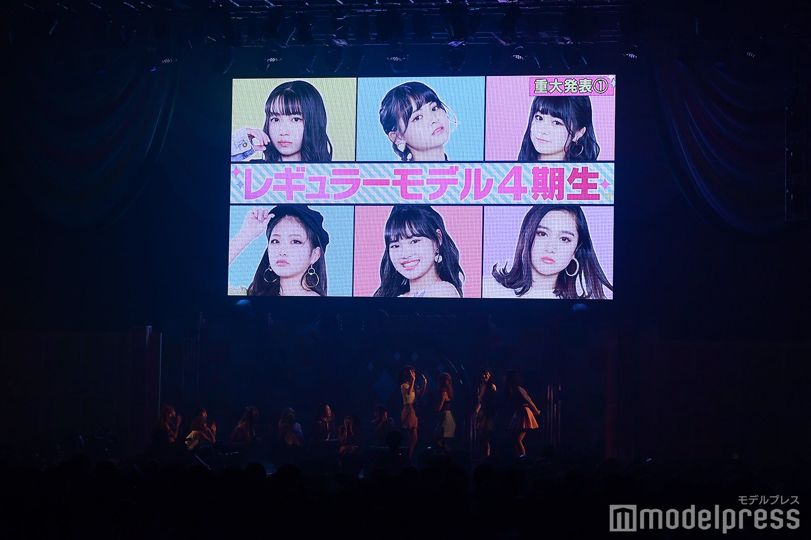 レギュラーモデルに昇格した6人 （C）モデルプレス