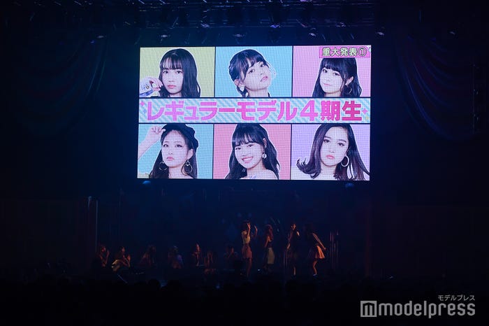 レギュラーモデルに昇格した6人 (C)モデルプレス