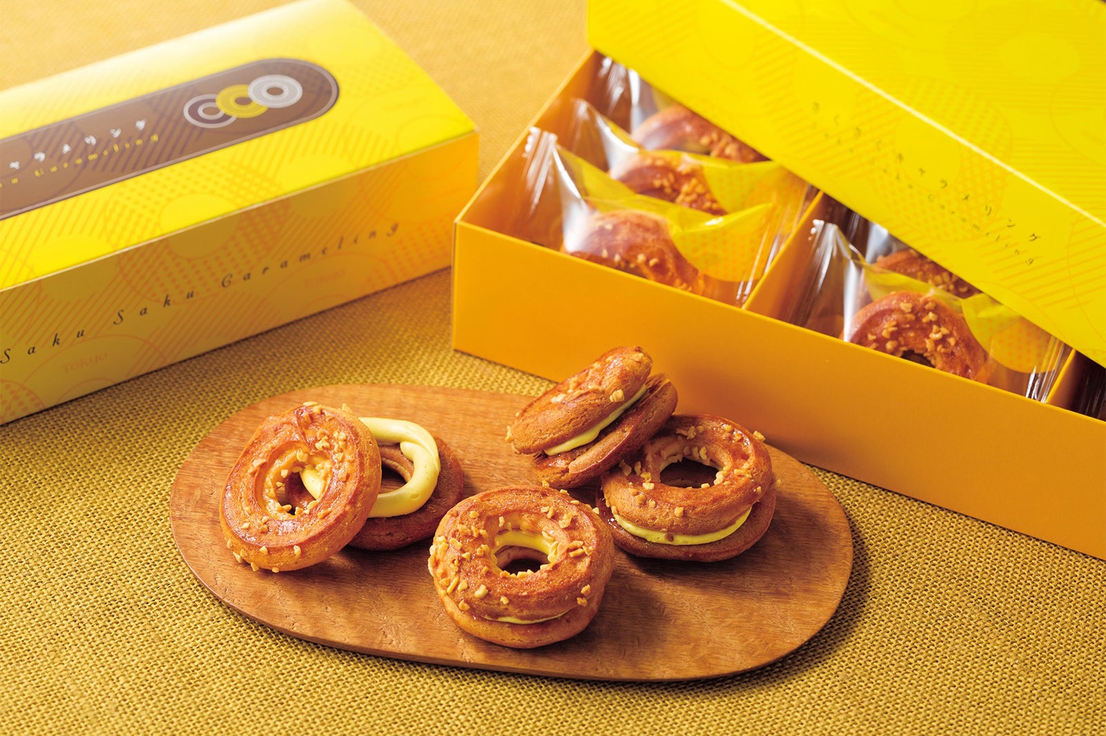 さくさくキャラメリング594円（6個入り）～／画像提供：東京ステーション開発