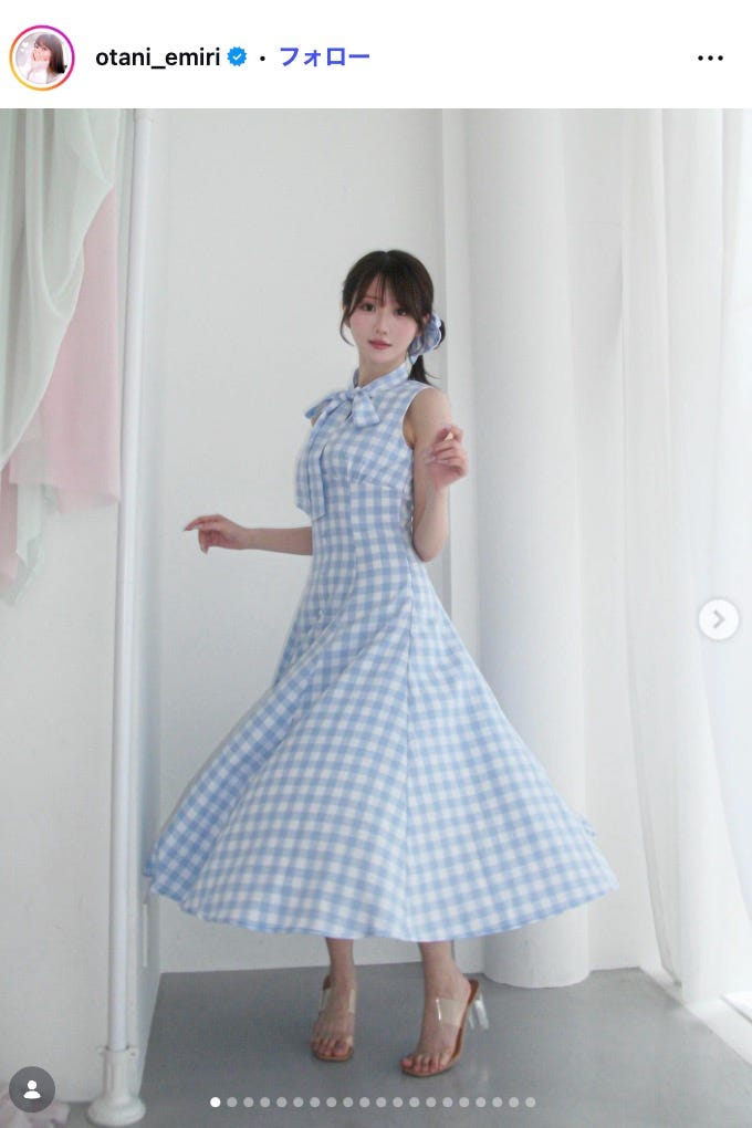 大谷映美里Instagramより
