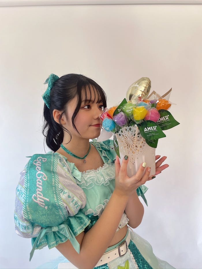 松島かのん「心機一転!」(提供写真)