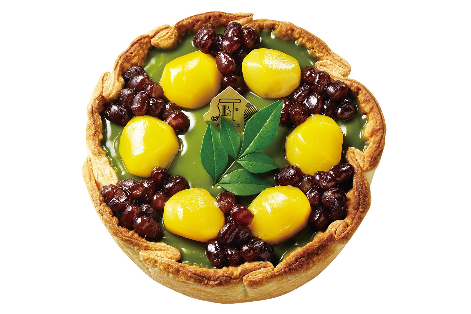 栗と大納言の宇治抹茶チーズタルト／画像提供： PABLO（パブロ）