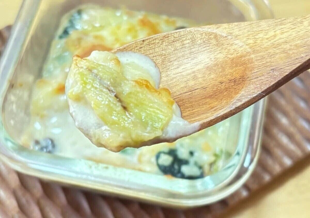 ダイソー　レンゲスプーン（アカシア）　使用例