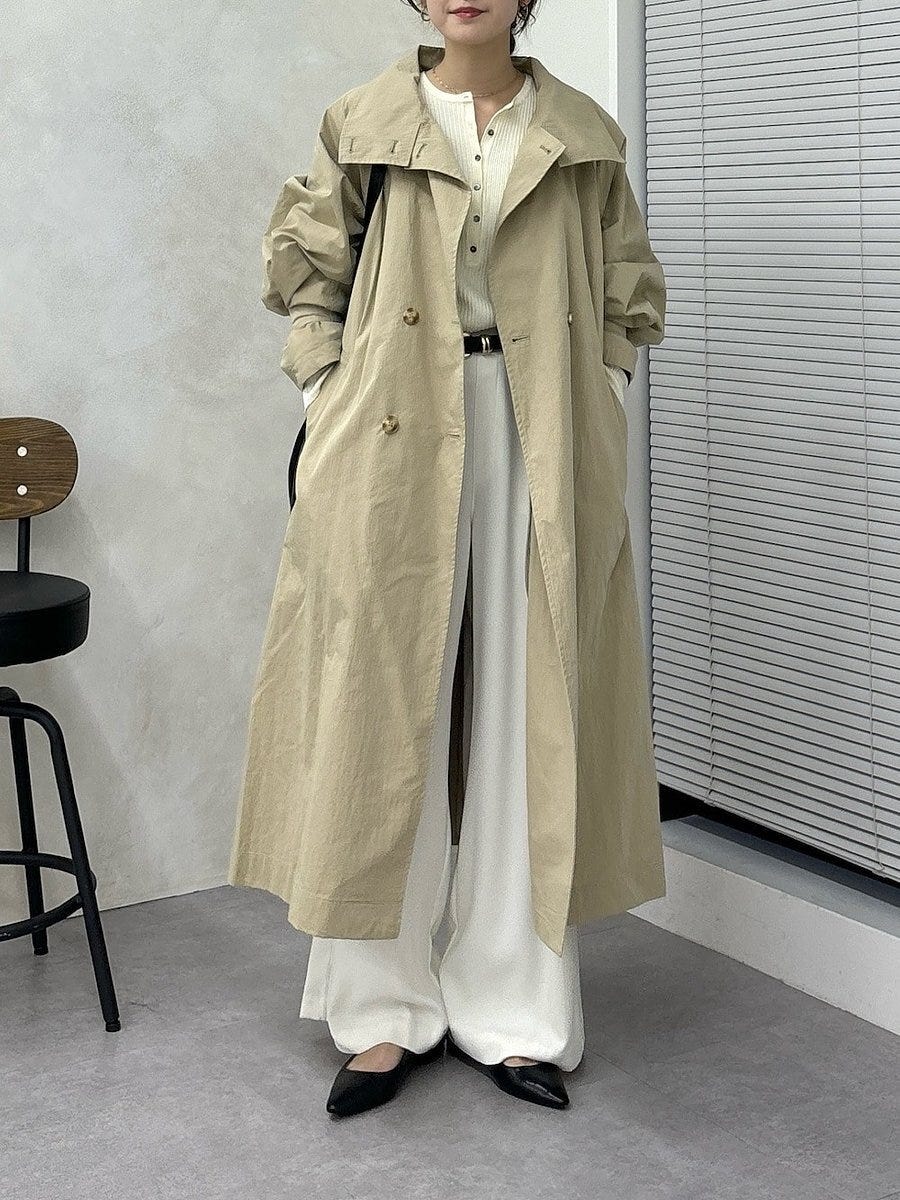 トレンチコート コーデ トレンチコートコーデ1