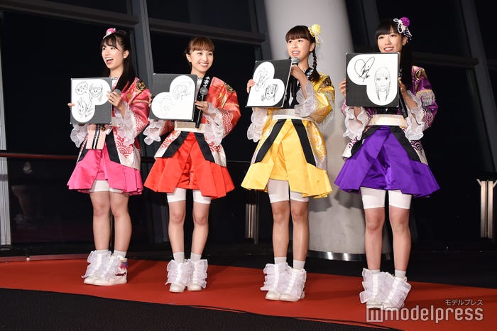 (左から)佐々木彩夏、百田夏菜子、玉井詩織、高城れに(C)モデルプレス