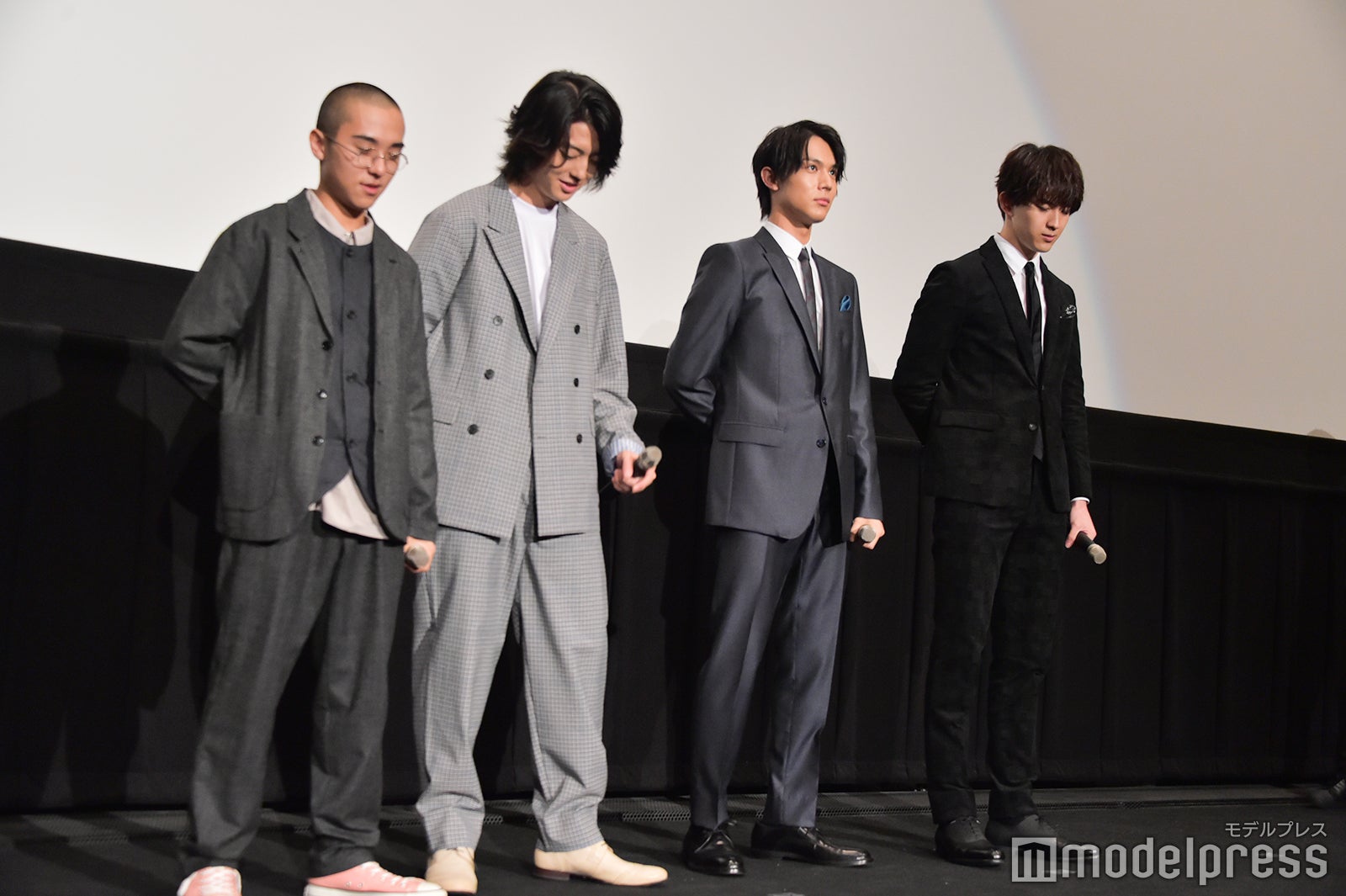 ストップウォッチジャスト時間あて対決／若林時英、伊藤健太郎、中川大志、甲斐翔真 （C）モデルプレス