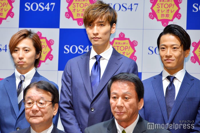 w-inds.(左から)千葉涼平、橘慶太、緒方龍一(C)モデルプレス