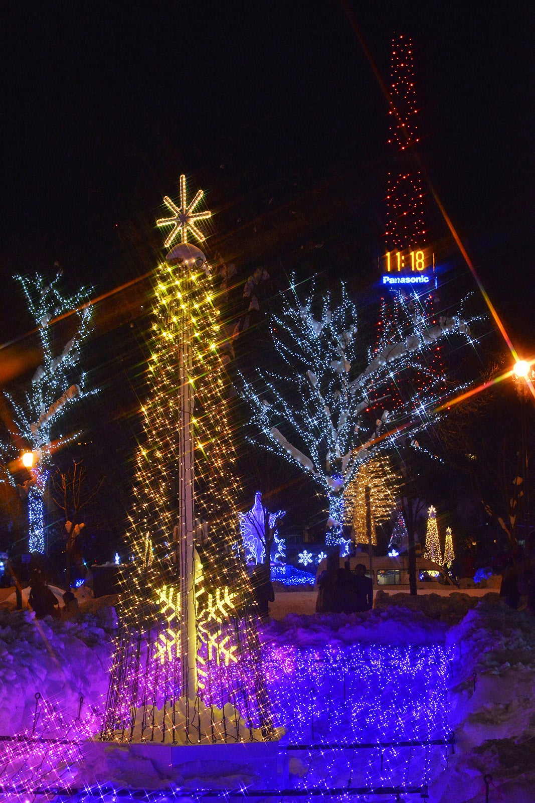 大通4丁目会場／画像提供：さっぽろホワイトイルミネーション実行委員会事務局