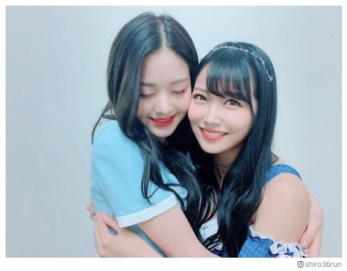 NMB48白間美瑠、IZ*ONEウォニョンと再会「エモすぎる」とファン歓喜