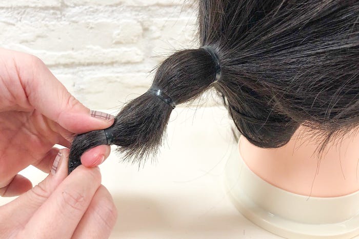 ボブヘアアレンジ2〈ラーメンマンヘア〉 (C)メイクイット