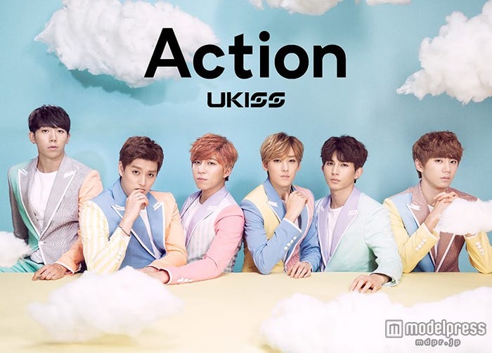 U-KISS「Action」CD+DVD・Blu-ray豪華盤TOUR LIVE映像収録(3月18日発売)
