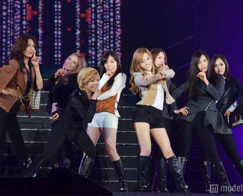 少女時代、魅惑のスマイルでファッションイベントに登場<ファッション解説>