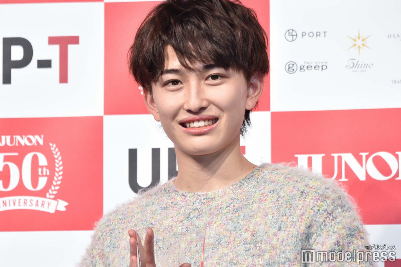 第36回ジュノンボーイグランプリ石山順征さん、共演したい女優は？サッカー選手の夢から俳優へ転身した理由語る