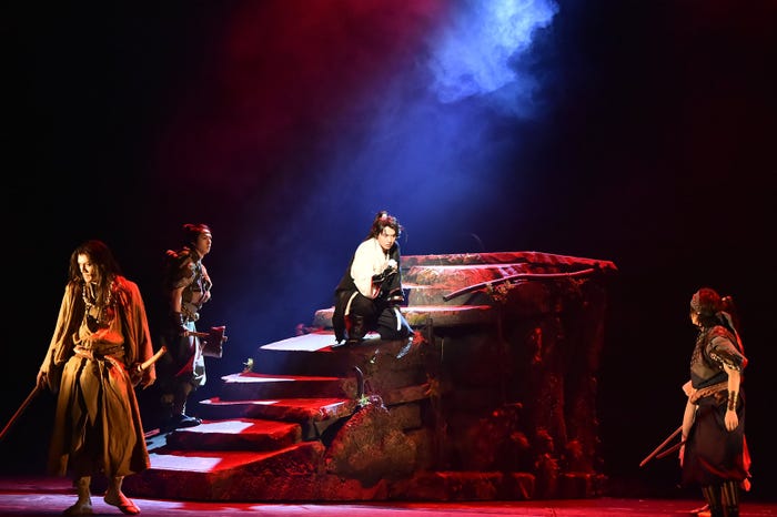 舞台『里見八犬伝』公開稽古/撮影:阿部章仁