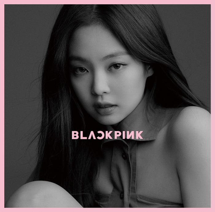 BLACKPINKのアルバム「KILL THIS LOVE -JP Ver.-」ソロ盤JENNIE Ver.(画像提供:ユニバーサルミュージック)