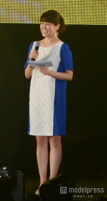 森麻季、TGC福島のメインMCで登場　軽快なトークで盛り上げる