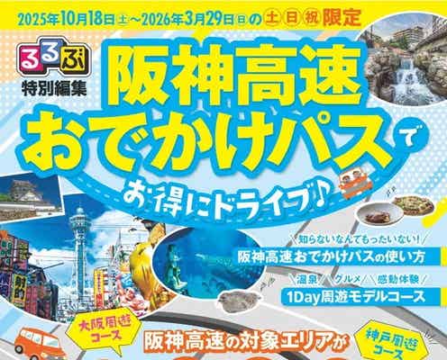 土・日・祝限定でお得! 1日定額乗り放題の「阪神高速おでかけパス2025」を限定発売
