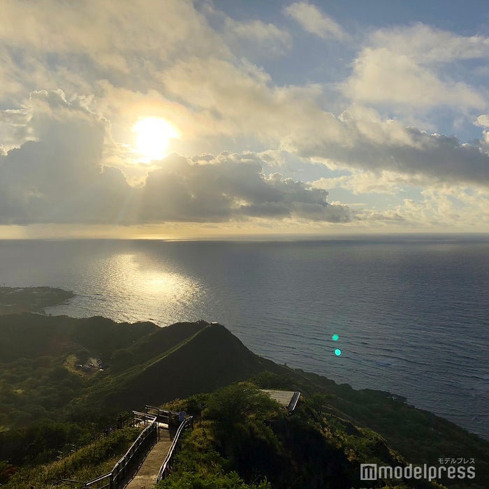 ダイヤモンドヘッドからの風景（C）モデルプレス