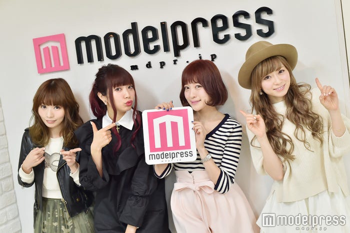 Silent Siren(左から)あいにゃん、ひなんちゅ、すぅ、ゆかるん/(C)モデルプレス