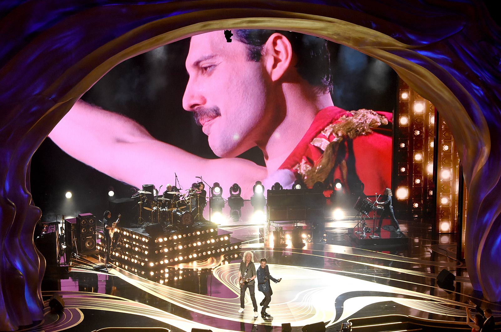 「第91回アカデミー賞」クイーン+アダム・ランバートのオープニングパフォーマンス／photo：Getty Image