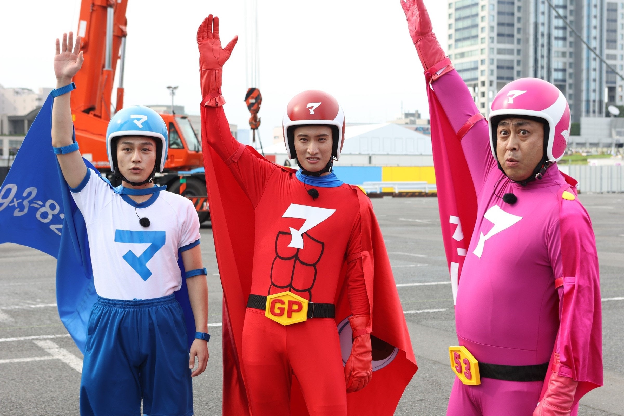 松田元太、向井康二、長谷川雅紀（C）フジテレビ