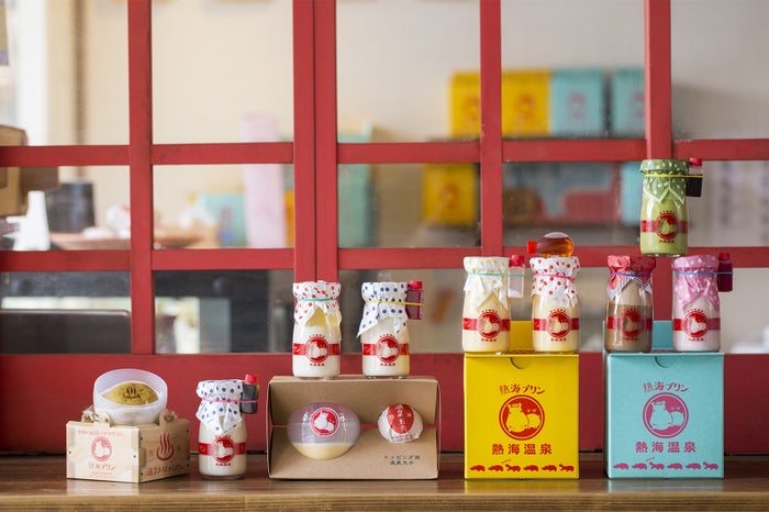 熱海プリンラインナップ／画像提供：フジノネ