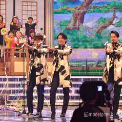 純烈（左から）友井雄亮、酒井一圭、白川裕二郎、小田井涼平、後上翔太（C）モデルプレス