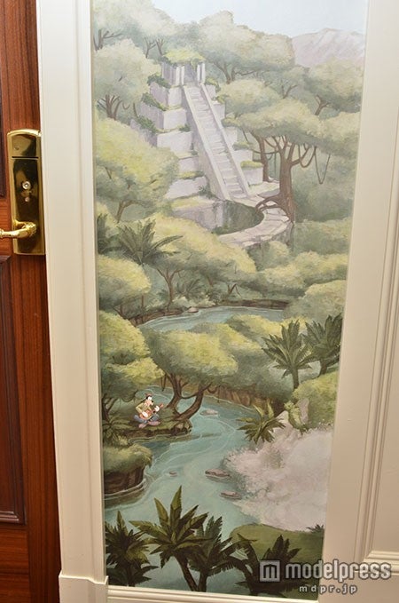 森に囲まれた地