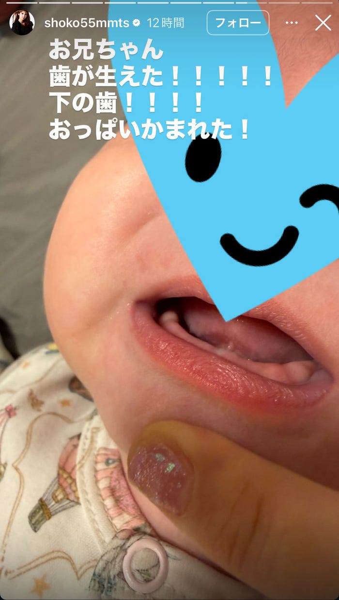 中川翔子Instagramストーリーズより