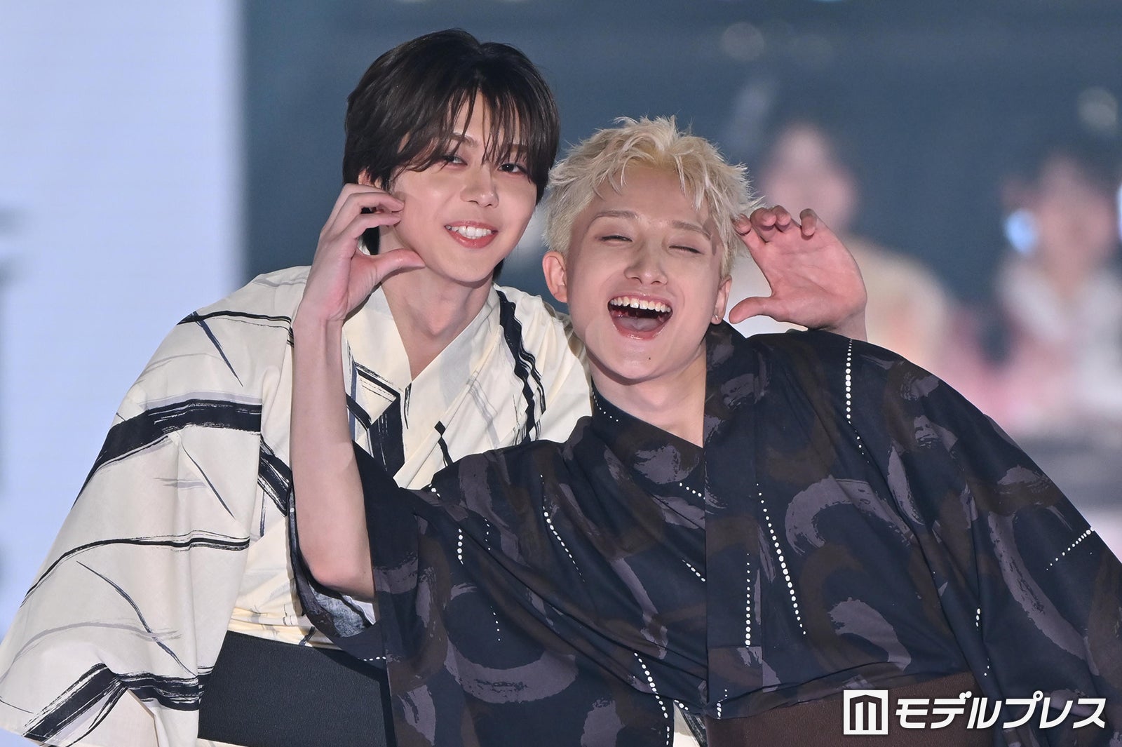 BUDDiiS岡本聖哉＆高尾楓弥、爽やか浴衣姿で仲良く顔ハート「彼氏感がすごい」「かっこよすぎて直視できない」とファン絶賛【関コレ2026S/S】