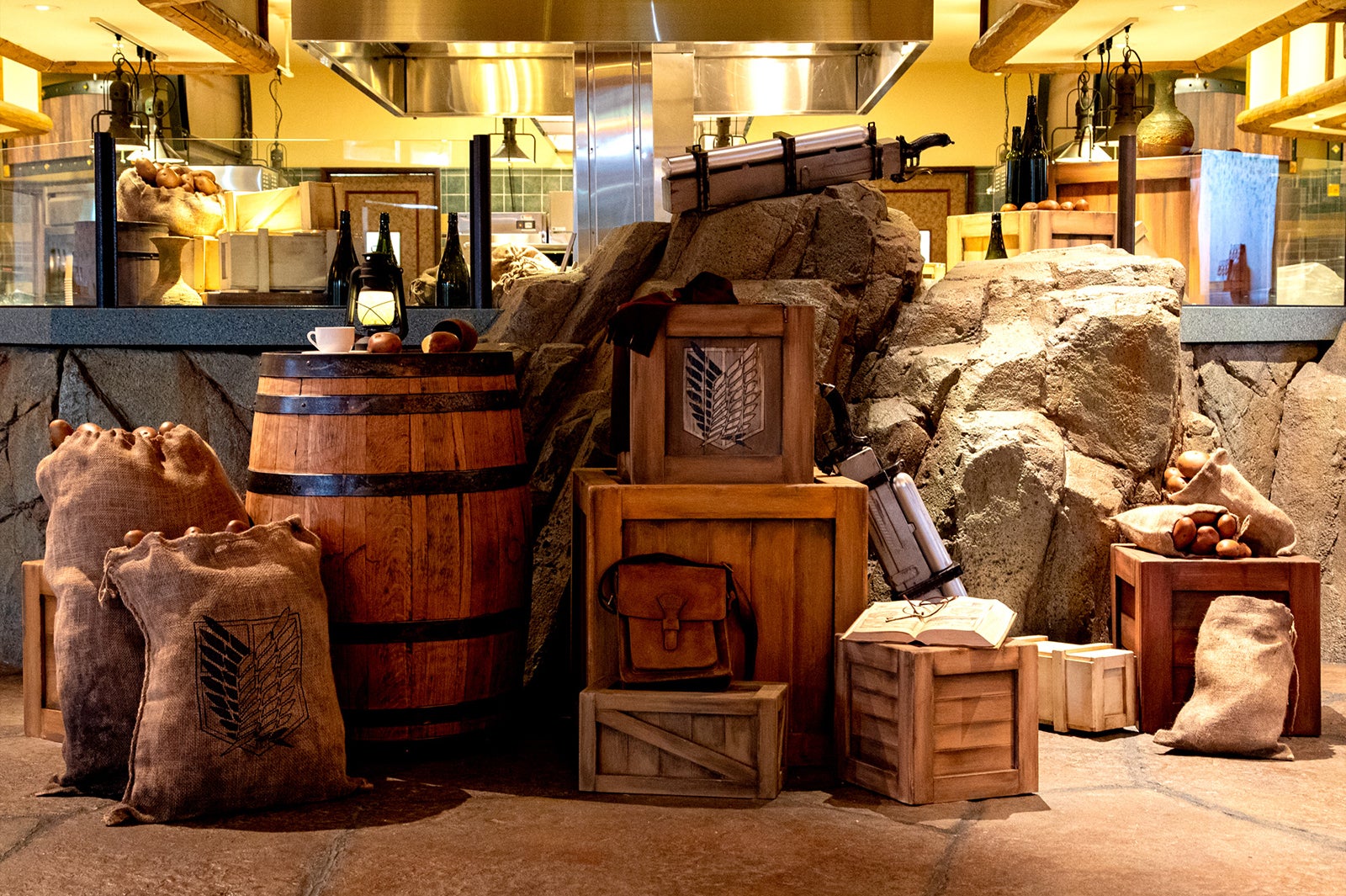 進撃の巨人 調査兵団の食堂