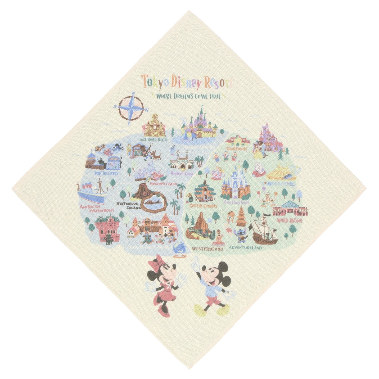 ウォッシュタオル¥880（C）Disney