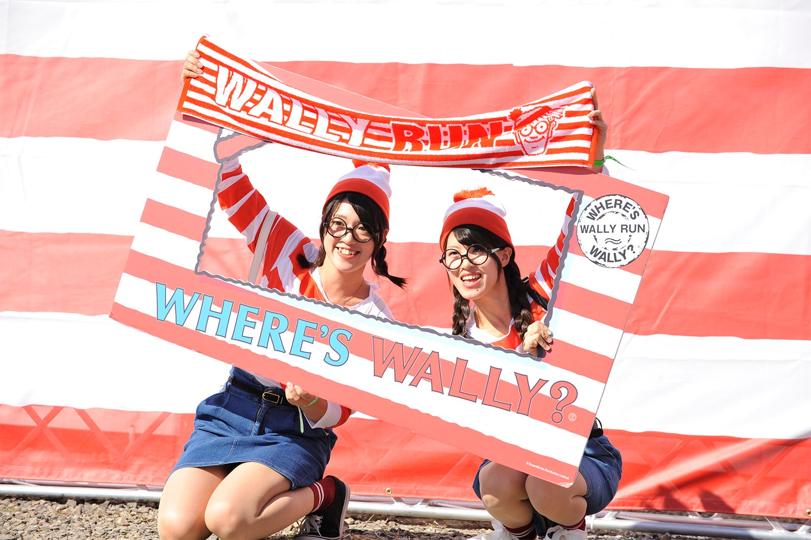 ウォーリーラン過去開催時の様子／画像提供：スポーツワン