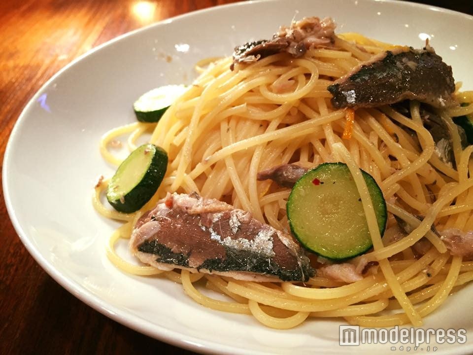イワシとズッキーニのパスタ オレンジ風味￥1200／画像提供：EL FARO