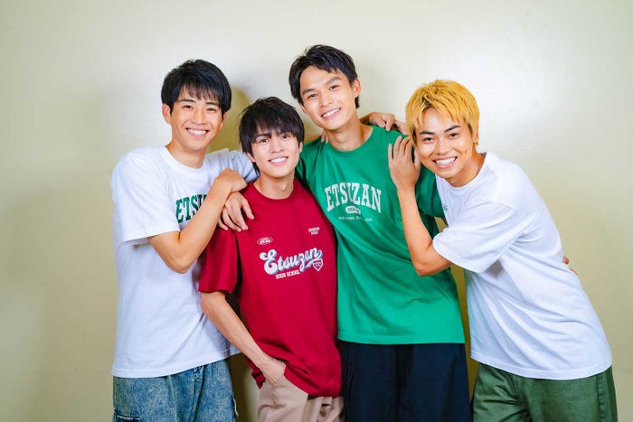 中沢元紀、奥野壮、兵頭功海、菅生新樹(C)TBS