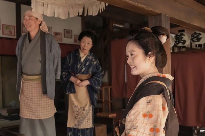 生瀬勝久、池谷のぶえ、高石あかり「ばけばけ」第26話(C)NHK