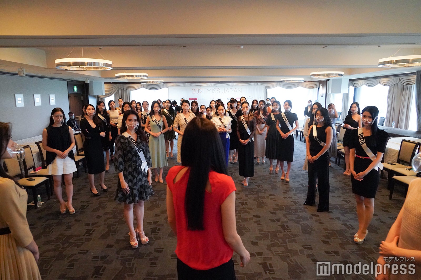 「2021 MISS JAPAN」ビューティーキャンプの様子（C）モデルプレス